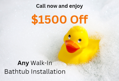 Walk in Tub Installation Special